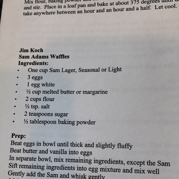 Sam Adams cookbook 2006 - Picture 8 of 10